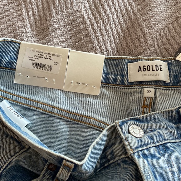Agolde Lana Straight Jean - Picture 3 of 6